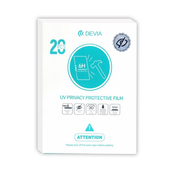 Hidrogel UV 6H Antiespía Mate (20pcs)
