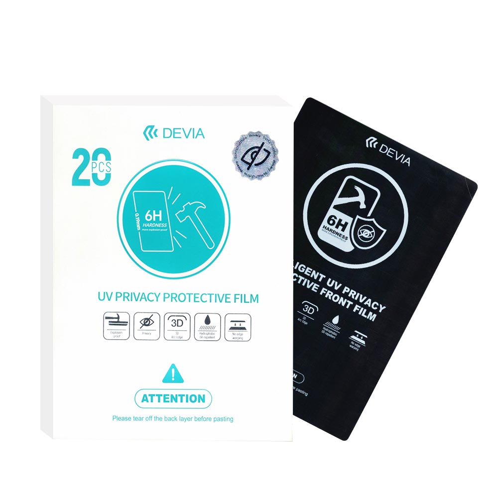 Hidrogel UV 6H Antiespía Mate (20pcs)