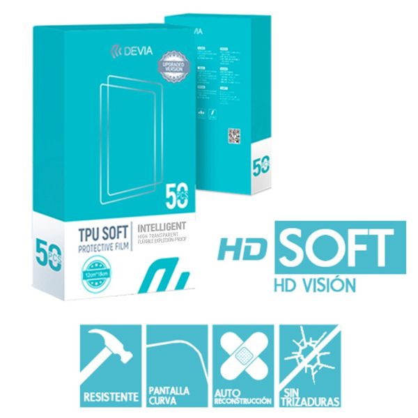 Hidrogel HD TPU Soft (50pcs)
