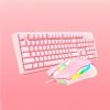 Kit Teclado Mouse Retro Iluminado G25 Onikuma