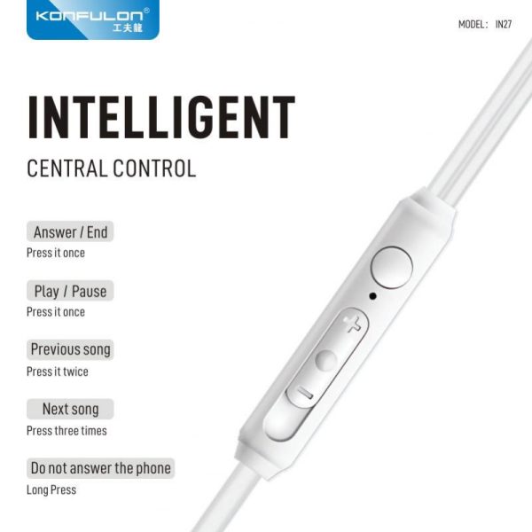 Audifono IN27 Tipo-C (Samsung Compatible)