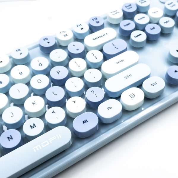 Teclado Mofii Sweet + Mouse (Azul)