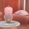 Mouse Onikuma CW905 Rosado Con Cable