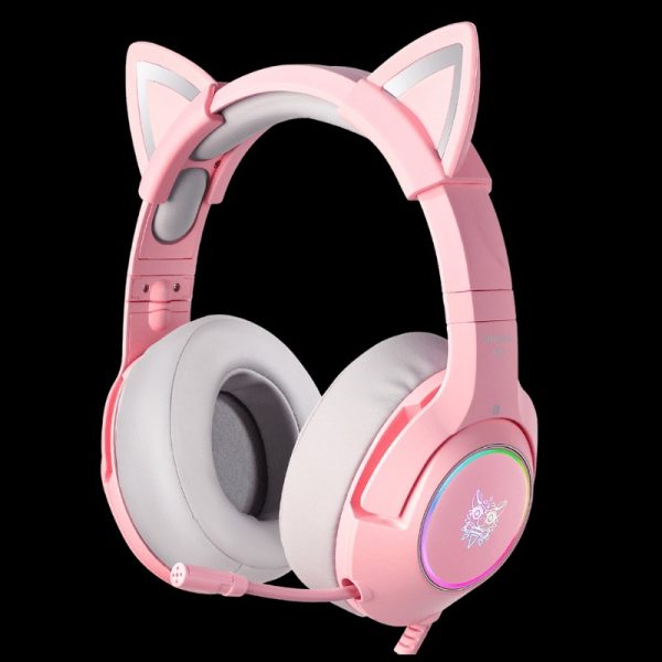 K9 1 Audifono Cintillo Onikuma K9 Rosado
