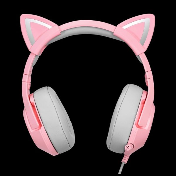 K9 3 Audifono Cintillo Onikuma K9 Rosado
