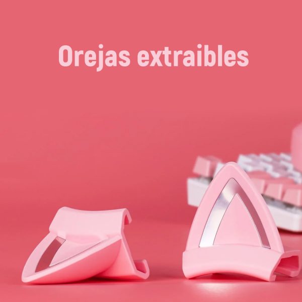 K9 6 Audifono Cintillo Onikuma K9 Rosado