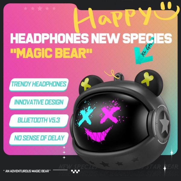 Tws Gamer Bluetooth Onikuma T20 Negro