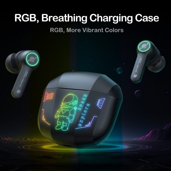 T36 NEGRO 3 Tws Gamer Bluetooth Onikuma T36 Negro
