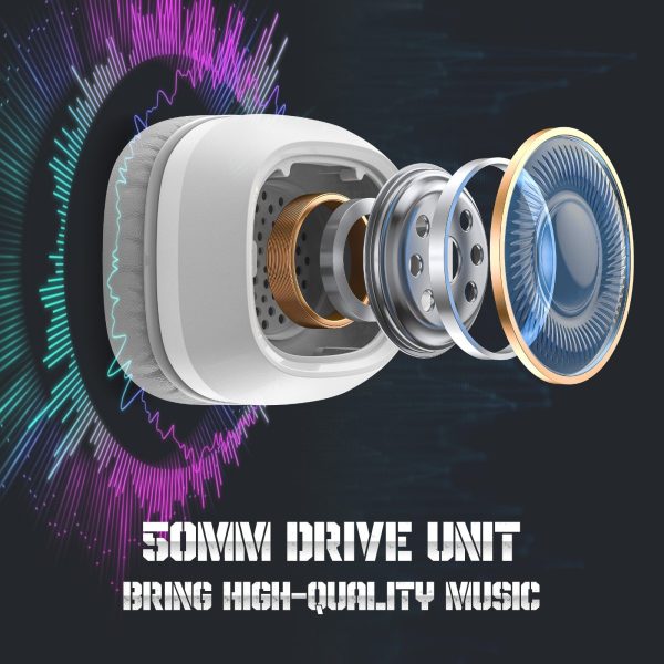 Audífono Gamer Onikuma X22 Blanco RGB