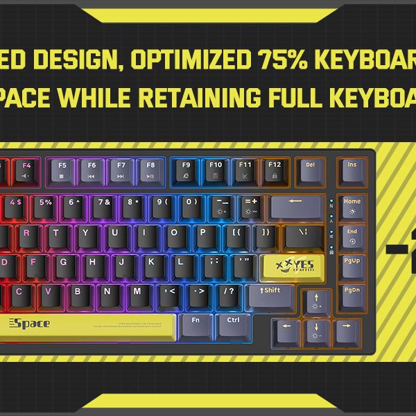 Teclado Mecánico Onikuma G52 Negro RGB