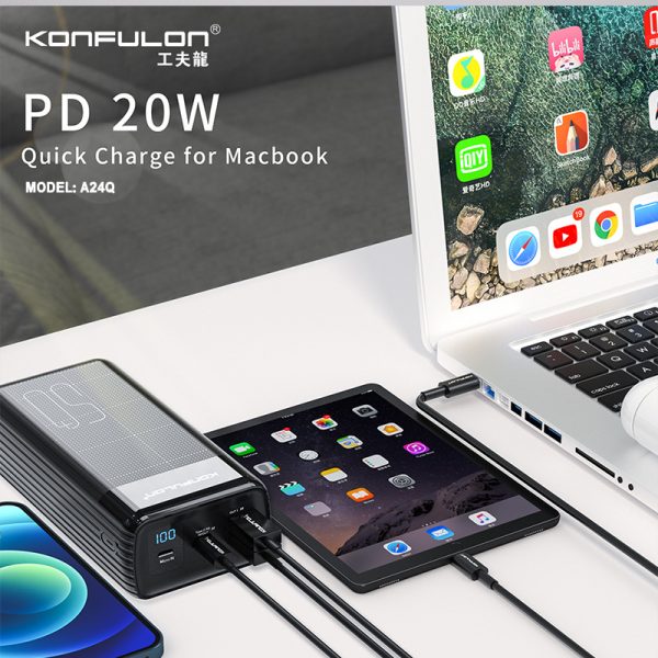 Power Bank Konfulon A24Q 50,000 mAh