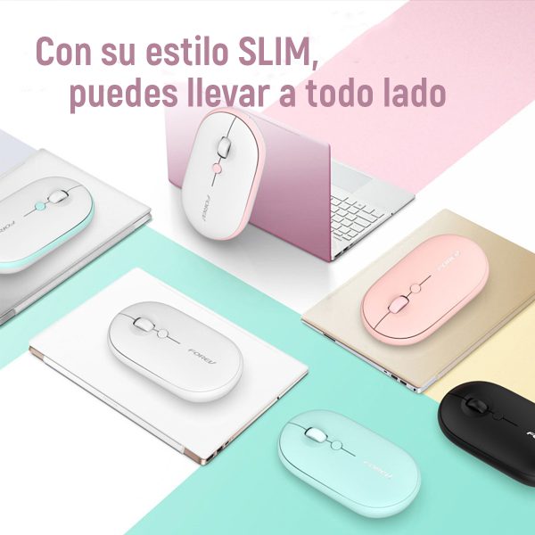 Mouse Inalambrico Forev W388 Rosado