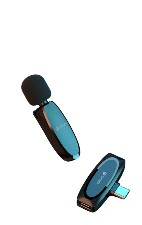 Micrófonos Inalámbricos Lavalier DEVIA Tipo C - 7241