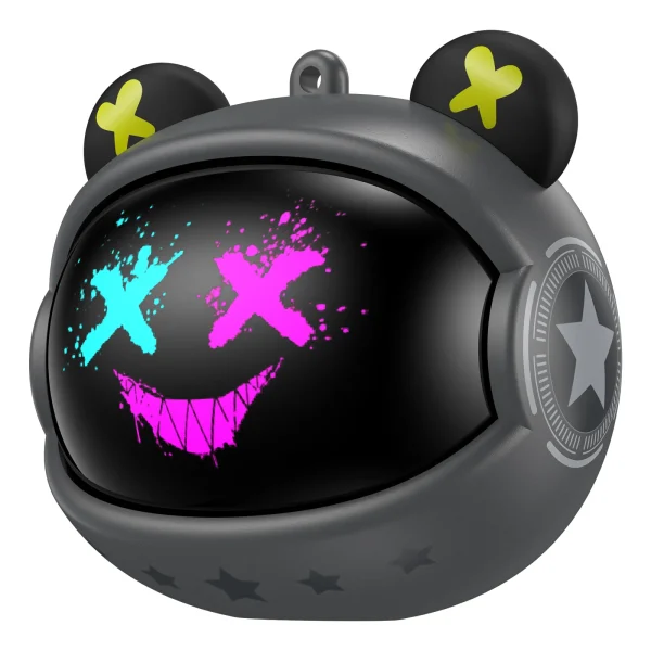 ONIKUMA T20 Negro auriculares para videojuegos, inalámbricos, con diseño giratorio, estéreo HiFi, con Control táctil, con micrófono
