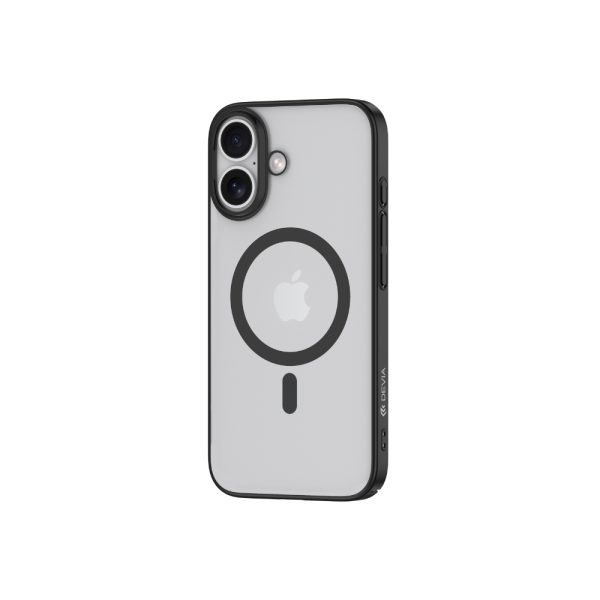 iPhone 16: Carcasa Transparente Magsafe Negro 6245