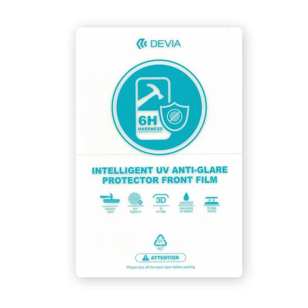 6H-MATE Hidrogel UV 6H Antiespía Mate 0.25MM (10pcs)