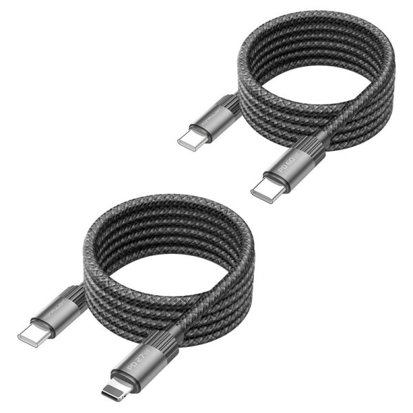 Cable Magnético KONFULON DC78 Carga Rápida Imantado Alta Resistencia