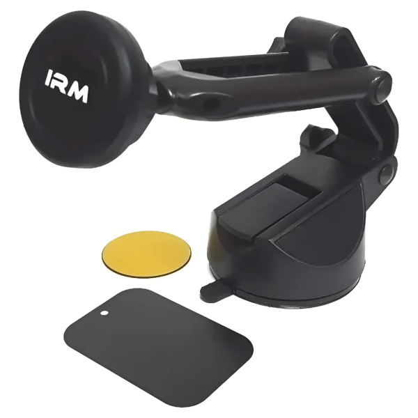 Soporte Celular Auto IRM 04111 Imán Ventosa Ajustable