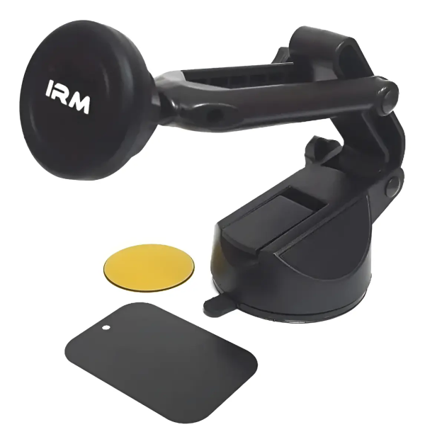 Soporte Celular Auto IRM 04111 Imán Ventosa Ajustable