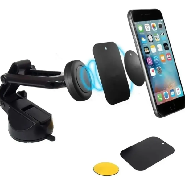 Soporte Celular Auto IRM 04111 Imán Ventosa Ajustable