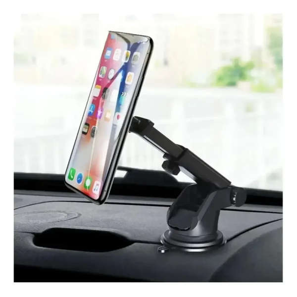 Soporte Celular Auto IRM 04111 Imán Ventosa Ajustable