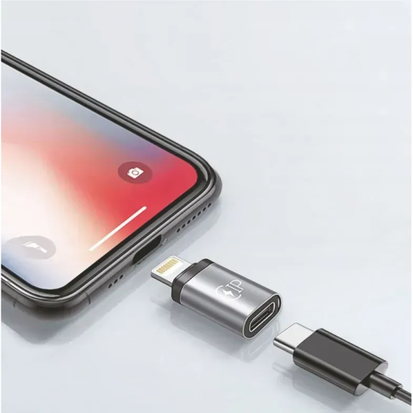 Adaptador IRM Tipo C Hembra A Lightning Macho Para Iphone