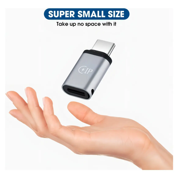 Adaptador IRM Lightning Hembra A Usb-c Macho Carga iPhone