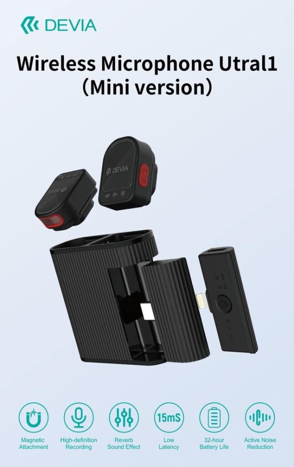 Micrófono inalámbrico Devia Ultra1 (versión mini)