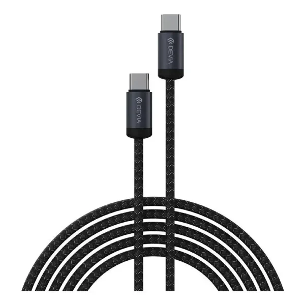 DEVIA Gracious Series C To C PD 60W Fast Cable(3A,3M) 4349