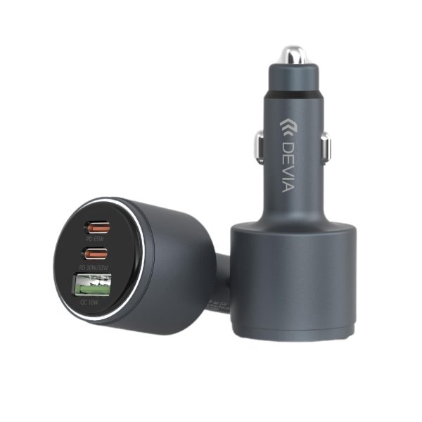 Cargador de Auto rápido de metal Extreme Speed ​​Series (USB + Dual USB-C, 116 W) 2780