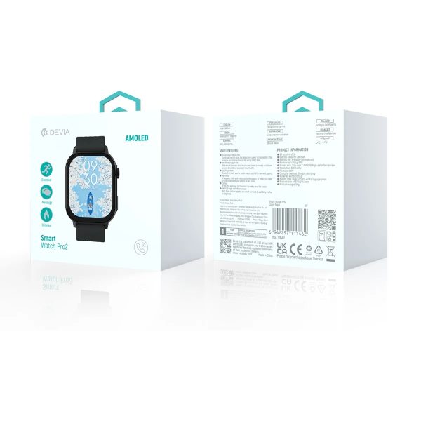 DEVIA Smart Watch Pro2 Negro1462