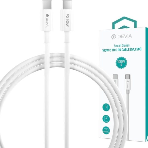 Smart Series 100W C To C PD Cable(5A,1.5M)