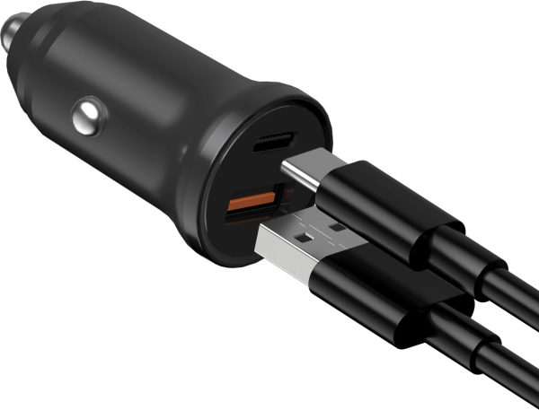 Devia Cargador De Auto Mini Smart Series Pd 30w Usb-c Usb