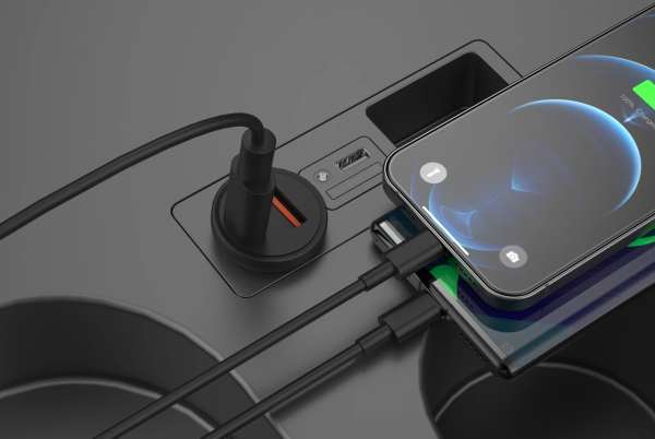 Devia Cargador De Auto Mini Smart Series Pd 30w Usb-c Usb