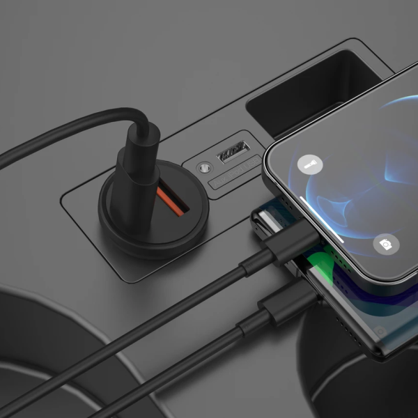 Devia Cargador De Auto Mini Smart Series Pd 30w Usb-c Usb