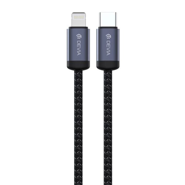 DEVIA Gracious Series C To L PD 27W Fast Cable(3A,3M)